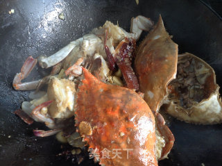 Golden Autumn Spicy Crab recipe